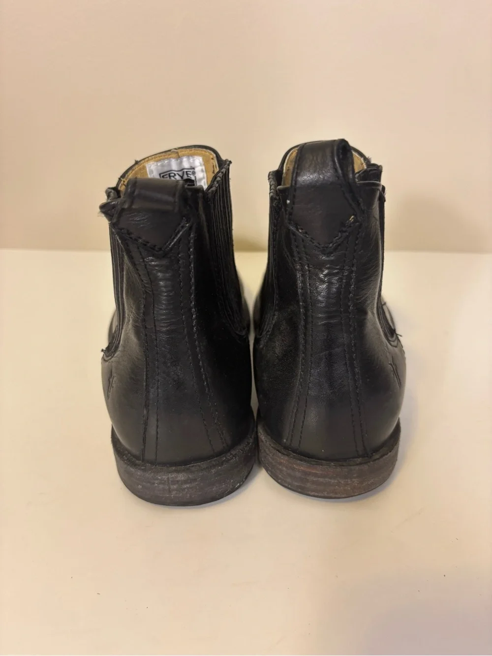 Frye Men's Black Leather Chukka Chelsea Boots 9.5